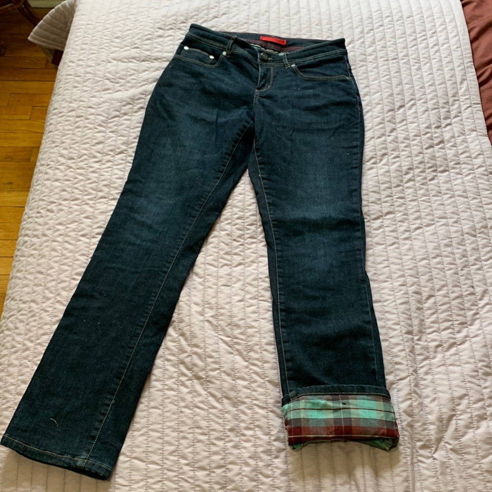 L.L.Bean Flannel-lined Jeans